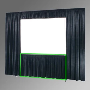 DRAPER 242184 - IFR SKIRT DRAPERY FOR 62x108 UFS ULTIMATE FOLDING SCREEN - Picture 1 of 1