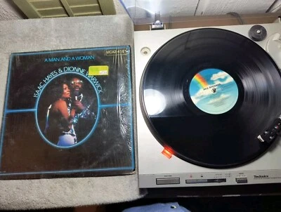 Issac Hayes & Dionne Warwick - A Man And A Woman MCA2-4181 Played Tested VG+ - Image 1 of 4