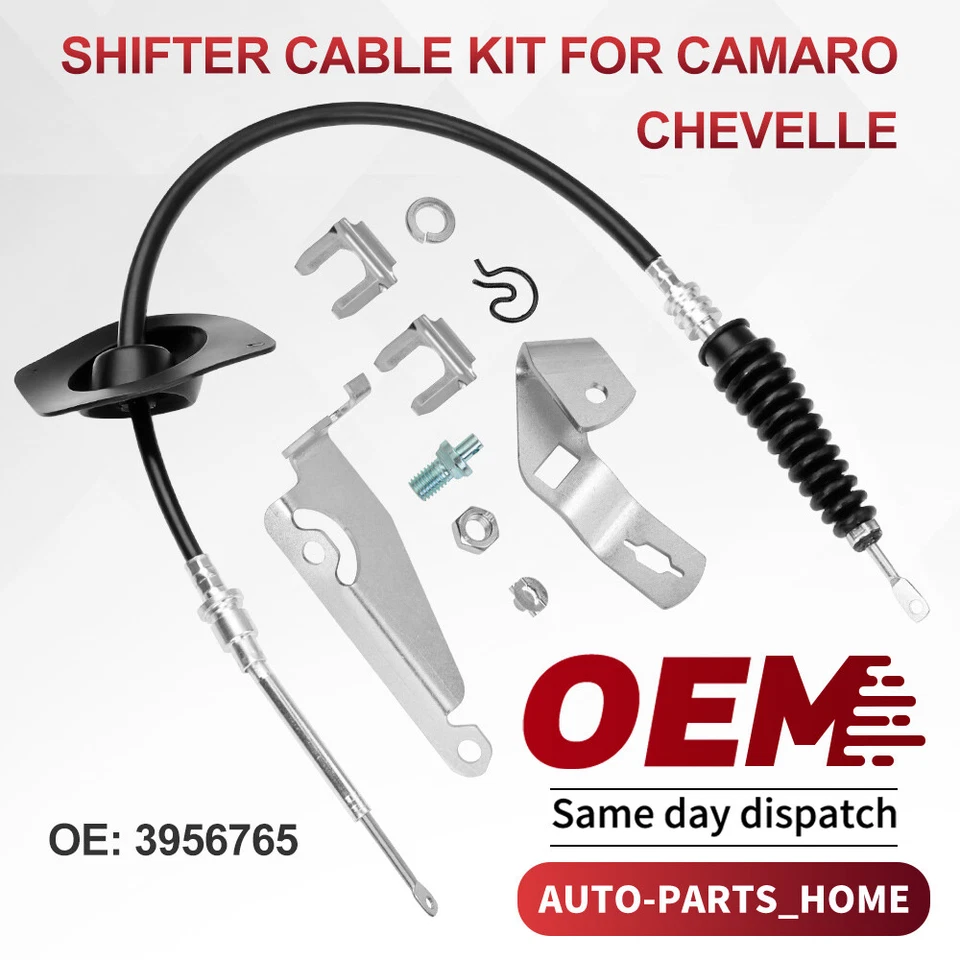 ✅Kit de cables de palanca de cambios Turbo TH350 para Camaro Chevelle Monte Carlo 1968-1972 3956765 Foto 1 de 4