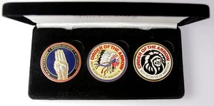 2012 NOAC OA Endowment Coin Set mit Etui - Order of the Arrow - Bild 1 von 2