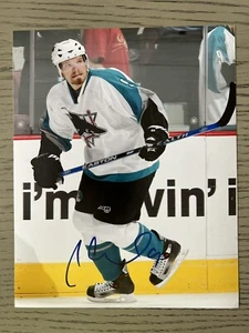 Milan Michalek San Jose Sharks Autographed 8x10 Photo - Picture 1 of 1