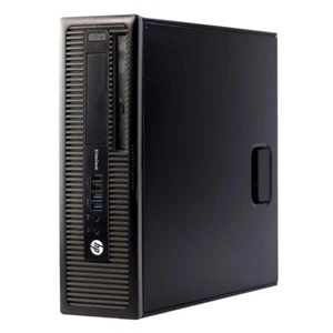 HP Desktop Computer EliteDesk Core i5 4th Gen. 16GB 256GB SSD WiFi Windows 10 PC - Afbeelding 1 van 6