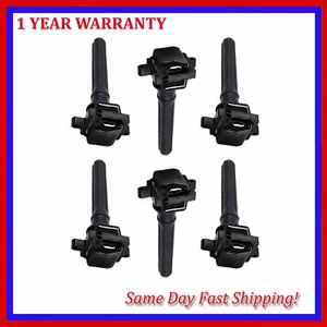 For Chrysler Dodge Intrepid Concorde UF199 C1179 2.7L Ignition Coil Set 6PCS New - Picture 1 of 3