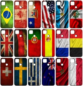 Custodia Cover per Realme C21Y C21 Y in TPU morbido BANDIERE M11 - Imagen 1 de 20