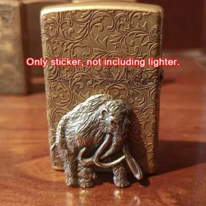 1 pieza. Pegatina de sello de mamut de latón para ZIPPO - Imagen 1 de 2