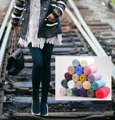 Ladies Bright Opaque 50D Tights 43 Colours Soft Touch Comfortable Size UK 10-16 - Image 1 of 4