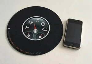 New Old Stock Genuine Apple Computer Vintage Mac Mouse Mat 2g Rare PHONE NOT INC - Picture 1 of 4