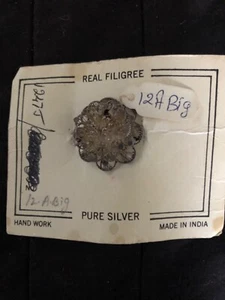 reines silber made in india anstecknadel - Bild 1 von 2