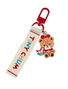Llavero Etiqueta Bordada Logo Sanrio Personaje Premio 1er Tiny Cham NUEVO JAPÓN - Imagen 1 de 3