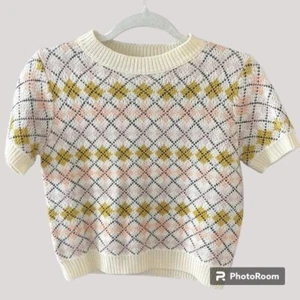 Buckle Willow & Root Pullover mit Karomuster S - Bild 1 von 5