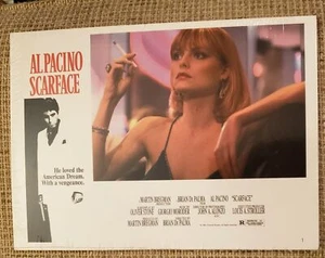 Scarface 1983 NEW SEALED Original Movie 11 X 8 Lobby Cards Set of 8 Al Pacino - Picture 1 of 3