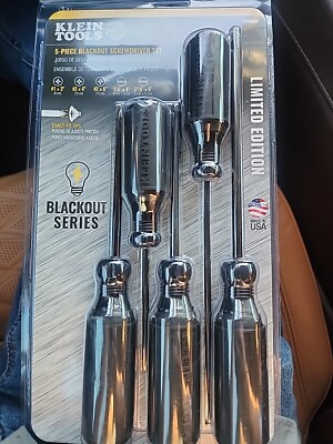 Klein Tools 5 Piece Blackout Series Screwdriv...