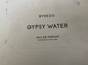Byredo Gypsy Water perfume Eau De Parfum Spray 100ml 3.4oz unisex unsealed box 
