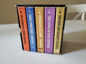 Winston S. Churchill The Second World War Complete In Six Volumes Vintage - Imagen 1 de 8