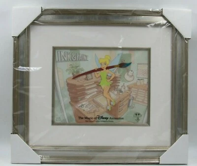 Tink, Tinta y Pintura Disney Cel Vinilo Raro 2/100 Edición Limitada con Certificado de Autenticidad  Foto 1 de 4