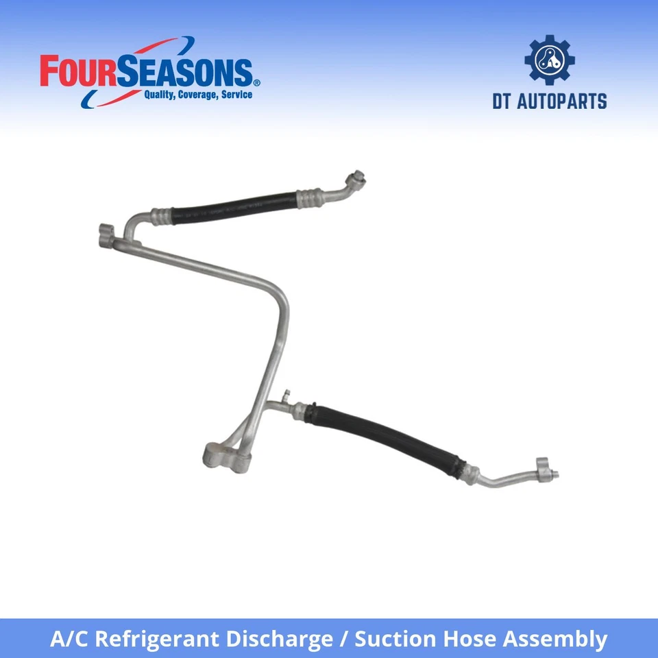 Conjunto de manguera de succión/descarga de refrigerante aire acondicionado Buick Rainier 2004-07 4 estaciones Foto 1 de 4