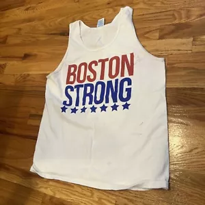 Boston Strong 2014 Marathon Tank Top Year After Attack Rare. Größe M - Bild 1 von 10