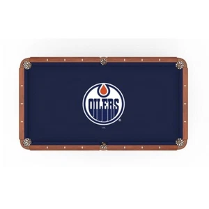 NHL - Tela de mesa de piscina Edmonton Oilers logotipo del equipo de hockey - Imagen 1 de 1