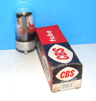 7A4 CBS Hytron NOS Radio Audio Loctal Electrón Amplificador Tubo de Vacío Válvula 7A4 Foto 1 de 3