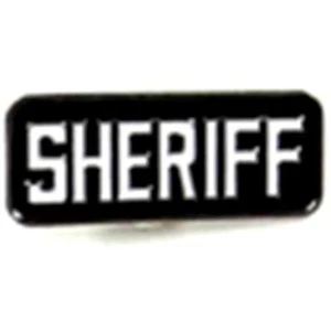 SHERIFF HAT OR JACKET PIN pin330 new jacket lapel metal police officer cops - Picture 1 of 1