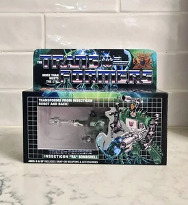 TRANSFORMERS G1 INSECTICON BOMBSHELL "RA" Custom Toy figure in Custom box - Picture 1 of 6