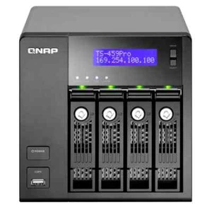 QNAP TS-459 Pro with 4x HDD HGST Deskstar NAS Drives !!TOP CONDITION!! - Bild 1 von 9