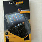 New In Box Zaggkeys Mini 9 Keyboard/case Apple Ipad Mini Bluetooth Black W/stand