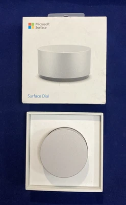 Microsoft 3D Mouse Surface Dial with Programmable Buttons in Silver - 2WS-00001 - Image 1 of 4