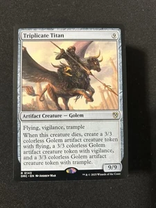 MTG Commander DFT R Triplicate Titan #0143 - Bild 1 von 1
