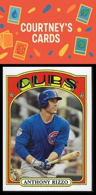 2013 Topps #TM-12 Anthony Rizzo 1972 Topps Minis - Image 1 of 2
