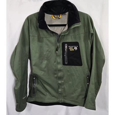 Mountain Hardwear Conduit Softshell Jacket Men's M Olive Full Zip Gorpcore Olive - Image 1 of 4