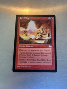 Fire Whip Weatherlight Vintage Magic Cards, COMBINED SHIPPING - Picture 1 of 2