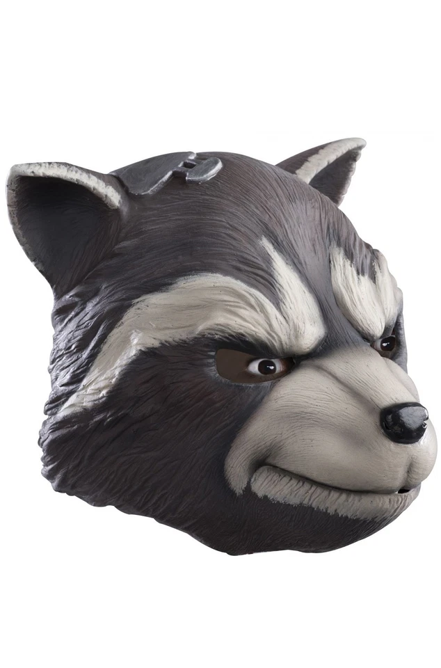 Brand New Guardians of the Galaxy 2 Rocket Raccoon Adult Overhead Latex Mask - Image 1 of 1