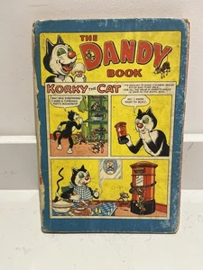 The Dandy Book 1960 Annual Korky The Cat Xmas Gift Birthday - Bild 1 von 6