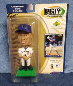 Upper Deck Playmakers Bobbin' Bobber Bobblehead - Alex Rodriguez Texas Rangers - Picture 1 of 5