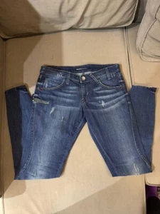 Miss Sixty M60 Women’s Skinny Jeans – Iconic Y2K Vintage Denim Zipper Details - Picture 1 of 15