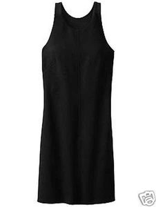 ATHLETA Whirlwind Tank Dress NWT Large, Black, Sold Out in Stores in Color! - Picture 1 of 5