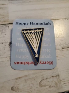 Pin Feliz Navidad Hanukkah Zk - Imagen 1 de 3