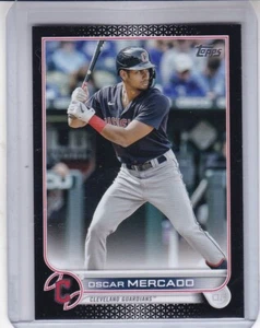 OSCAR MERCADO 2022 TOPPS UPDATE BLACK PARALLEL #64/71 #US275 INDIANS - Picture 1 of 1