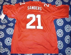 Deion Sanders Atlanta Falcons 2XL (54) Red NFL Jersey Brand New - Picture 1 of 2