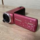 Mémoire de caméra vidéo numérique HD rose Panasonic HC-V520M 32 Go zoom optique 50x