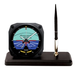 New TRINTEC Desk Pen Set Classic HORIZON Alarm Clock Aviator DS63 - Picture 1 of 2