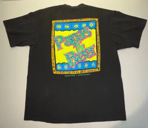 Vintage Papas & Beer Rosarito MX T-Shirt Sz L 43 Chest Single Stitch - Picture 1 of 13