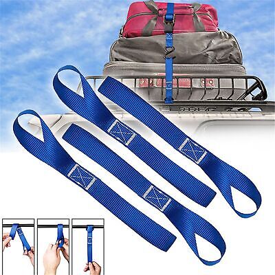 Camping Durable Buckle Tie-Down Belt Luggage Strap Cargo Rope Travel Bag Tie • 4.99€