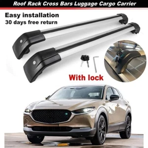 Roof Rack Cross Bars Fits For Mazda CX-30 CX30 DM 2019-2025 Cargo Carrier Rail - Imagen 1 de 10