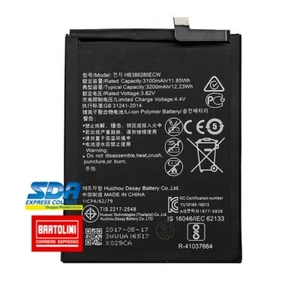 AKKU FÜR HUAWEI HB386280ECW P10 VTR-L09 VTR-L09 HONOR 9 3200mAh - Bild 1 von 1