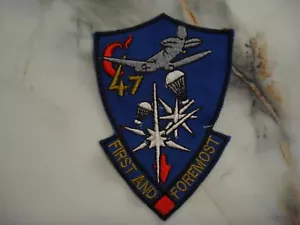 US AIR FORCE C-47 FIRST AND FOREMOST PATCH - Picture 1 of 2
