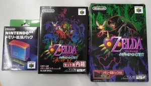 The Legend of Zelda Majora's Mask Memory Pak Expansión Nintendo 64 N64 En Caja - Imagen 1 de 9