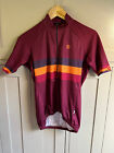 Chapeau Club men's short sleeve cycle jersey | Burgundy | Medium |