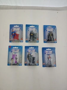 6 piezas DC Liga de la Justicia Mattel Micro Mini Figuras Batman Joker Superman PAQUETE - Imagen 1 de 3